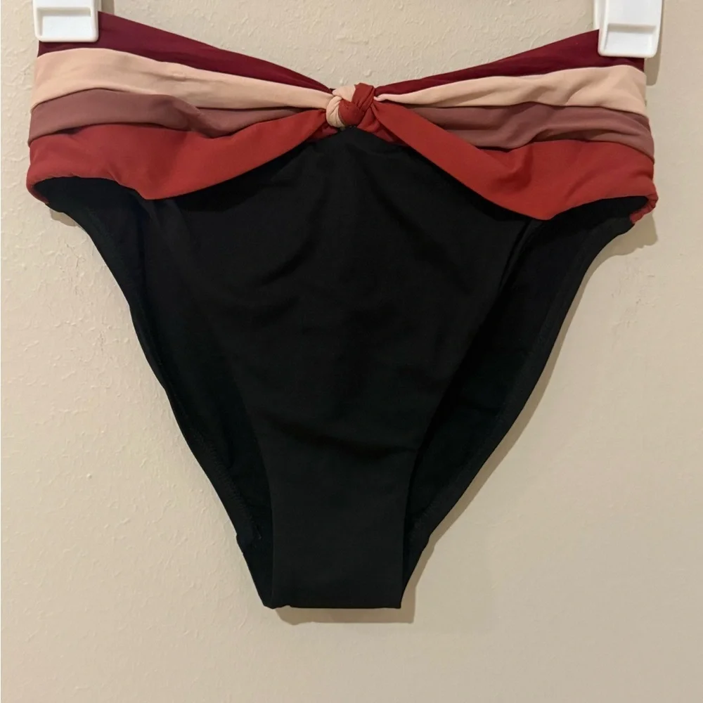 Robin Piccone Billie High Waist Bikini Bottoms Size XS NEW - Picture 6 of 8
